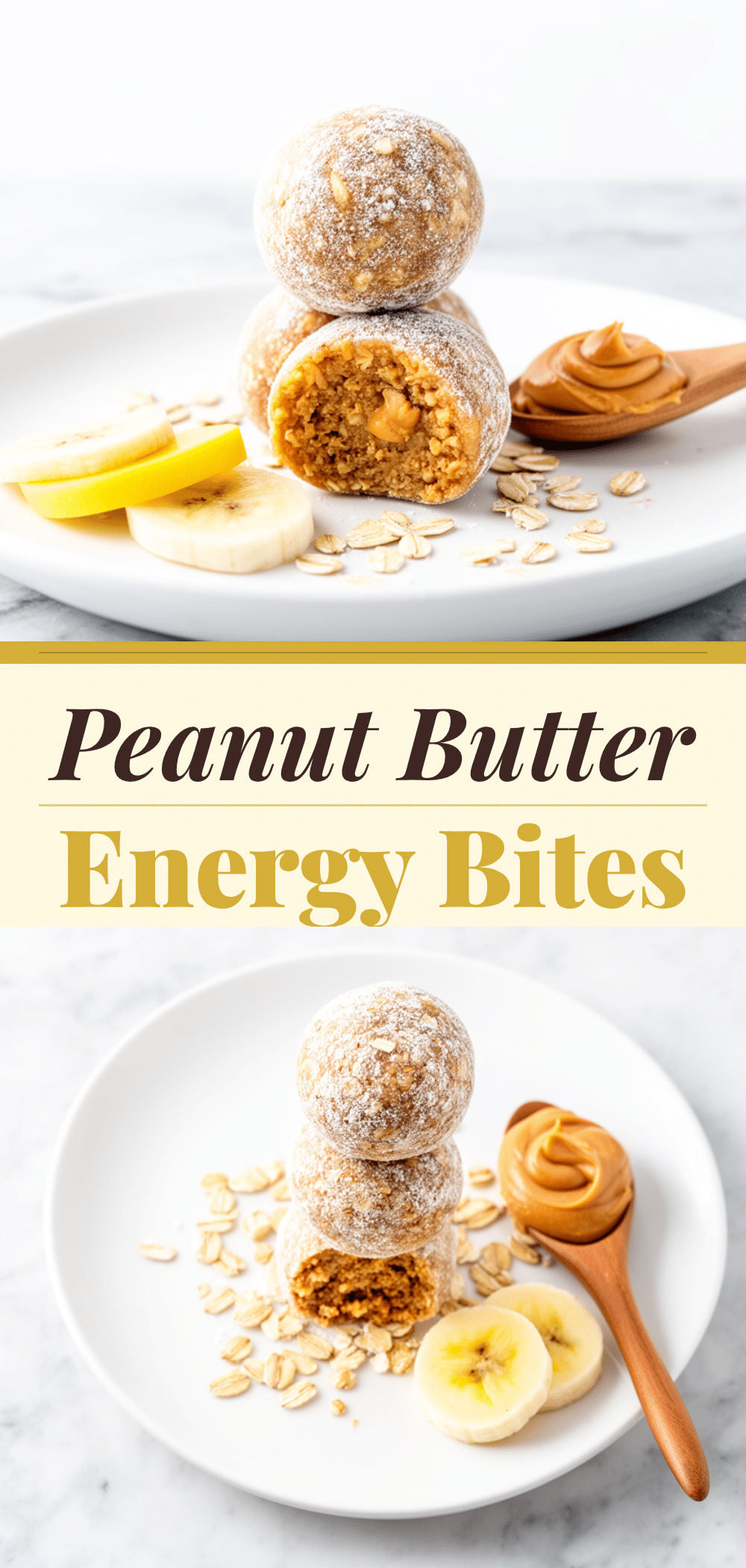 No-Bake Peanut Butter Banana Energy Bites: 5-Minute Healthy Snack 5 no-bake peanut butter banana energy bites recipe