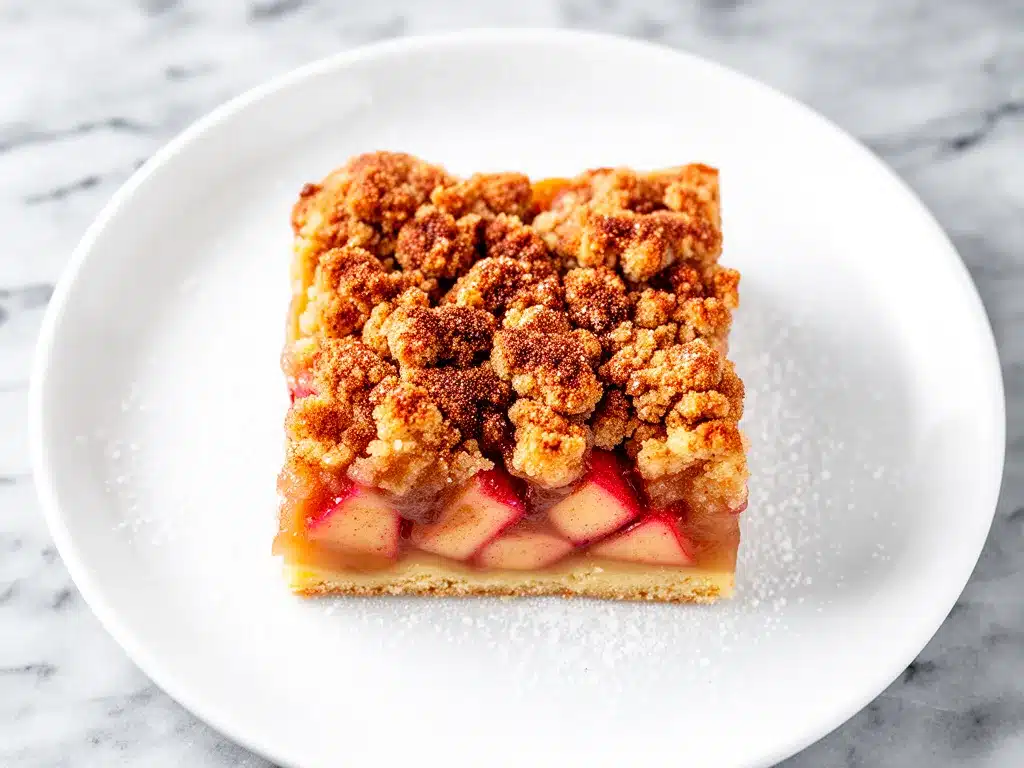 Apple Pie Bars: 3-Ingredient Easy Cinnamon Crumble Treat 4 apple pie bars preparation steps
