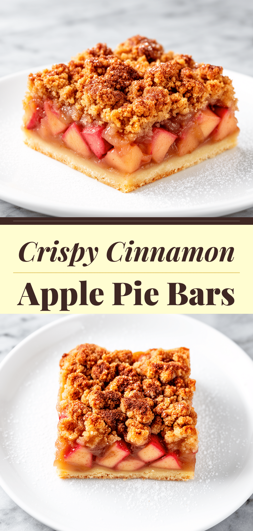 Apple Pie Bars: 3-Ingredient Easy Cinnamon Crumble Treat 5 apple pie bars recipe