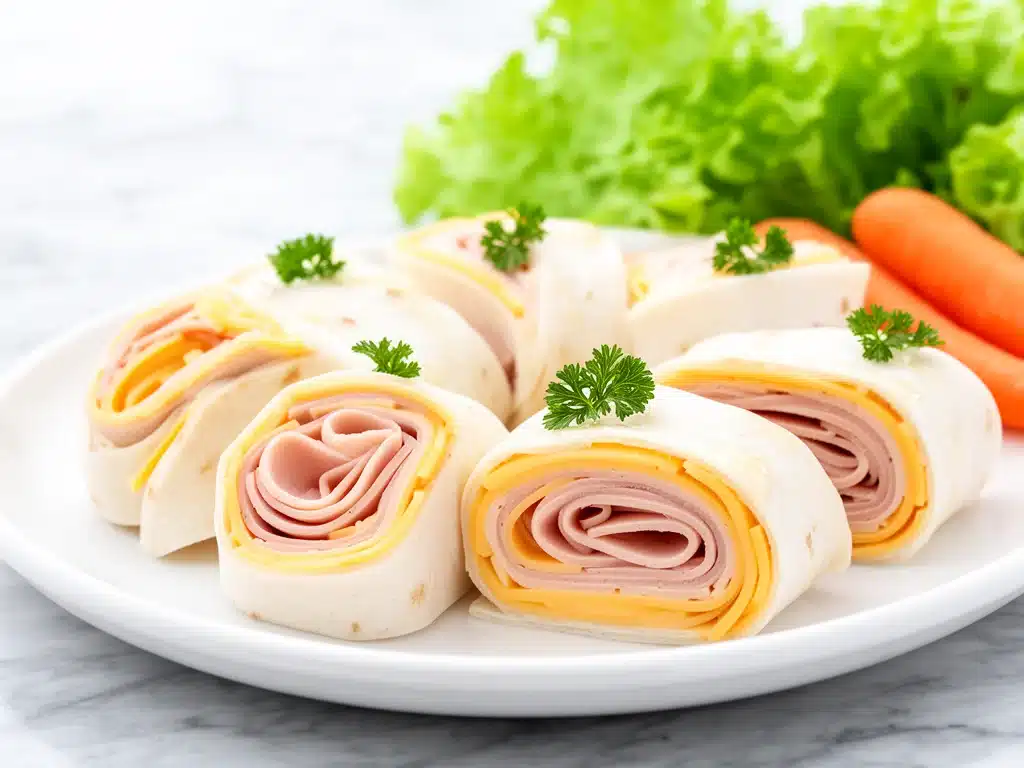 Back-to-School Turkey Pinwheel Wraps - featured image