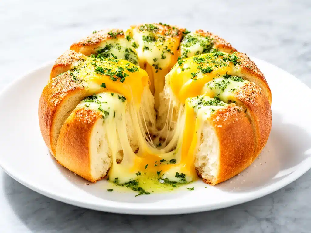 Cheesy Garlic Pull-Apart Bread - featured image