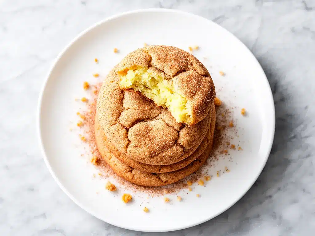 Chewy Snickerdoodle Cookies: Easy Homemade Recipe 4 chewy snickerdoodle cookies preparation steps