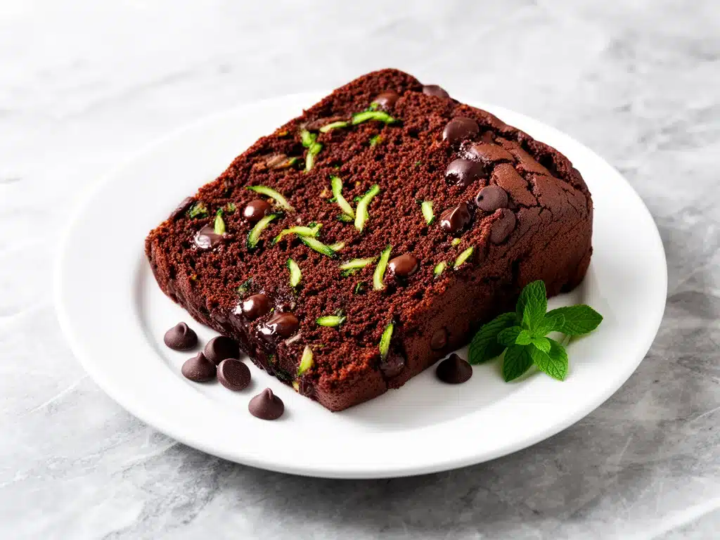 chocolate zucchini bread - featured image