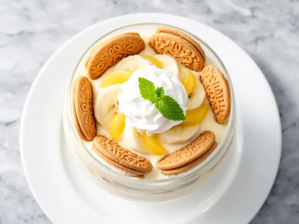 Creamy Banana Pudding with Vanilla Wafers: Easy 3-Ingredient Dessert 4 creamy banana pudding preparation steps