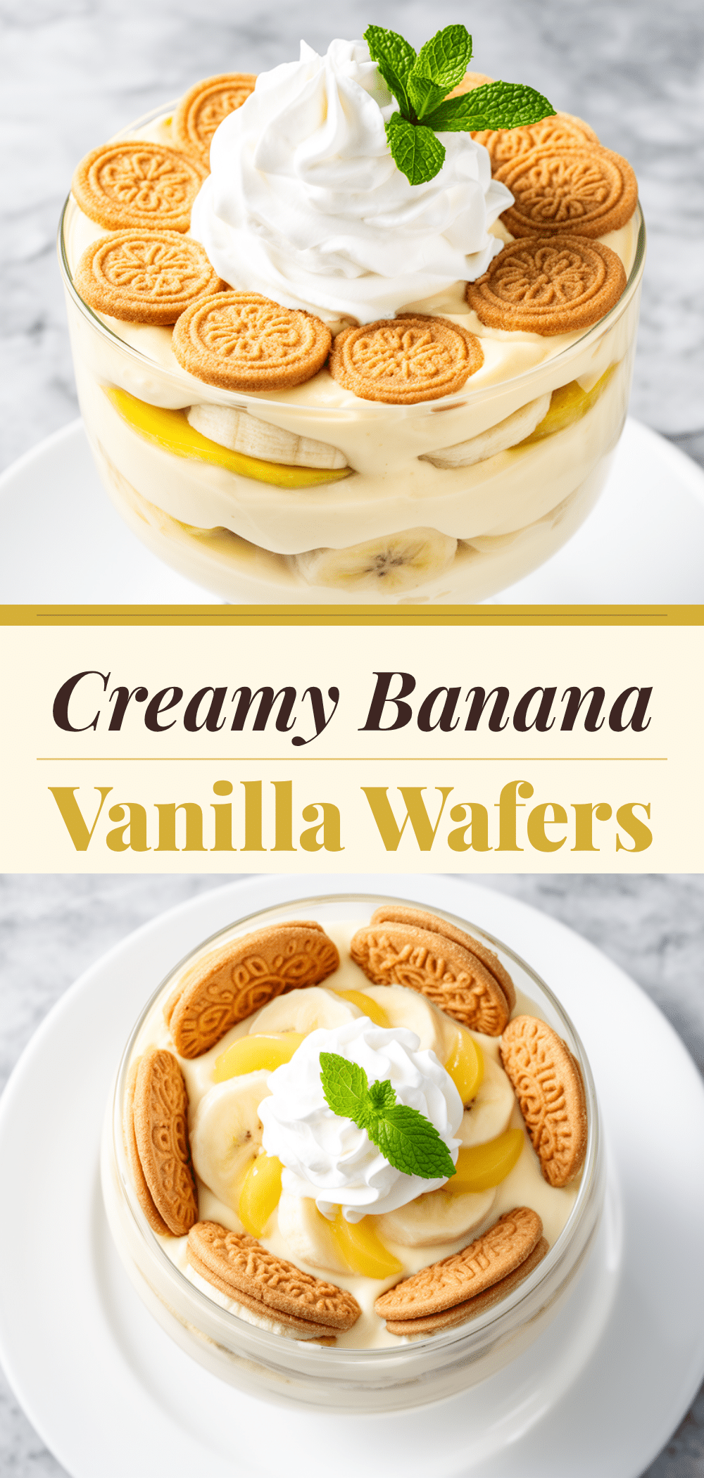 Creamy Banana Pudding with Vanilla Wafers: Easy 3-Ingredient Dessert 5 creamy banana pudding recipe