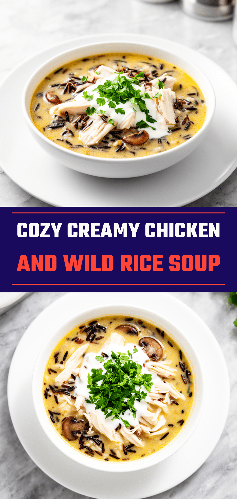 Creamy Chicken and Wild Rice Soup: 5 Easy Comfort Food Recipe 5 creamy chicken and wild rice soup recipe