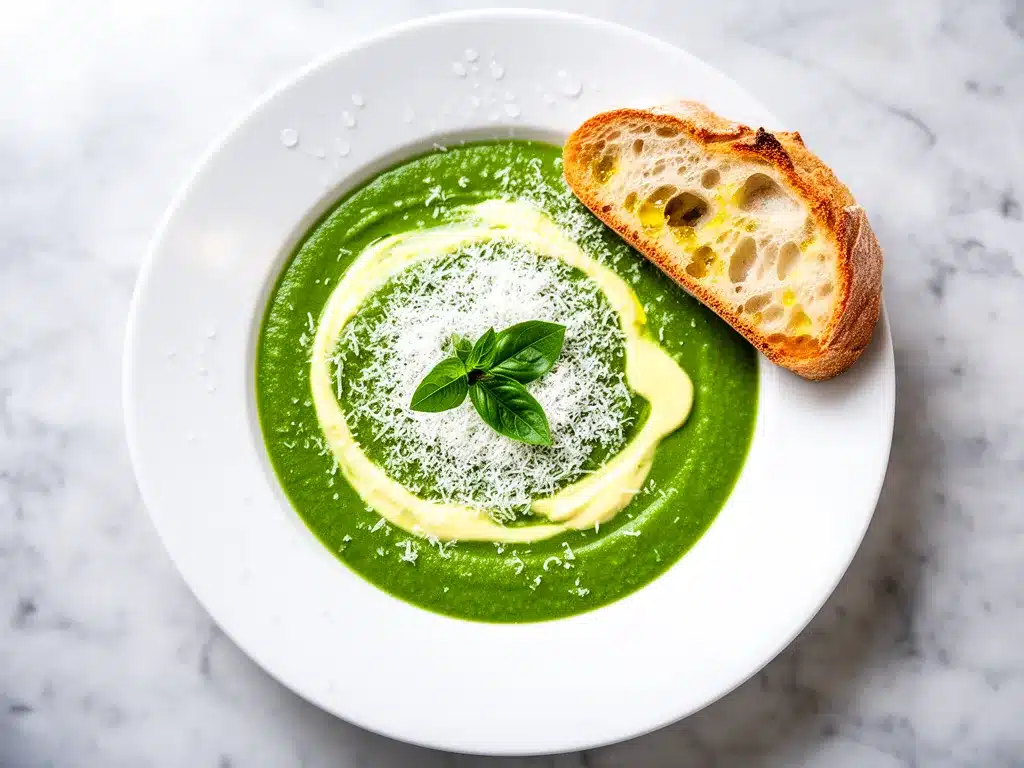 Creamy Garden Zucchini Soup with Parmesan: Best Healthy Meal Prep 4 creamy garden zucchini soup preparation steps