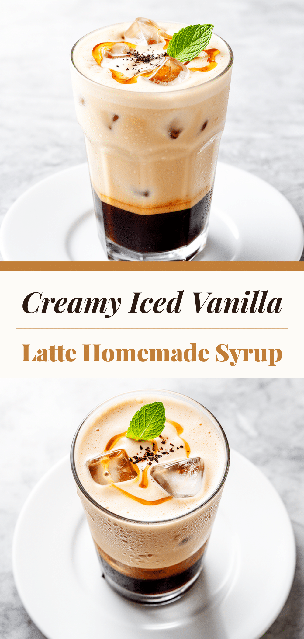 Creamy Iced Vanilla Latte: 5-Ingredient Homemade Recipe 5 creamy iced vanilla latte recipe
