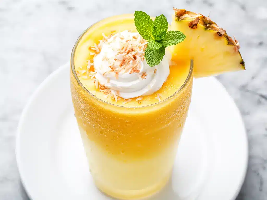Creamy Mango Pineapple Tropical Smoothie: 5-Min Easy Drink 4 creamy mango pineapple tropical smoothie preparation steps