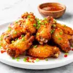 Crispy Air Fryer Honey Garlic Chicken Wings - featured image