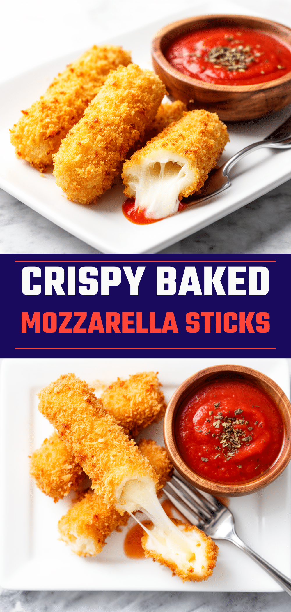 Crispy Baked Mozzarella Sticks: 15min Easy Recipe 5 crispy baked mozzarella sticks recipe