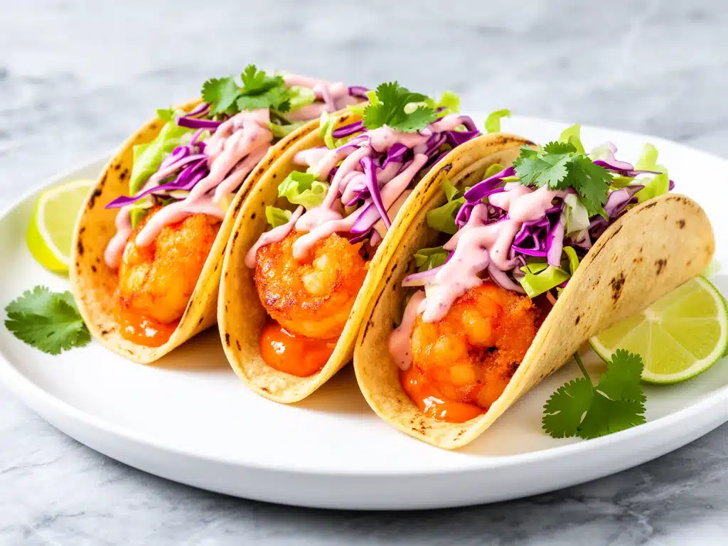 Crispy Bang Bang Shrimp Tacos - featured image
