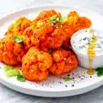 Crispy Buffalo Cauliflower Bites - featured image