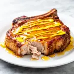Crispy Honey Mustard Baked Pork Chops - featured image