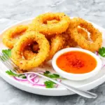 crispy onion rings - featured image