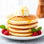 fluffy buttermilk pancakes - featured image