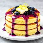 fluffy lemon ricotta pancakes - featured image