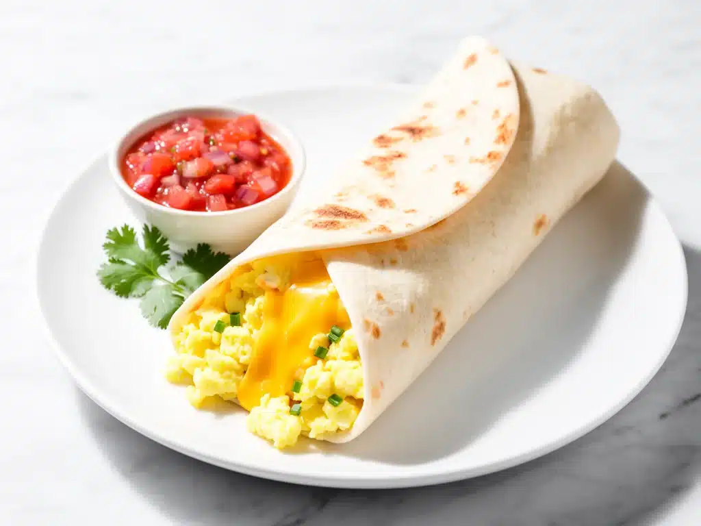 freezer breakfast burritos - featured image