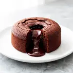 fudgy chocolate lava cakes - featured image