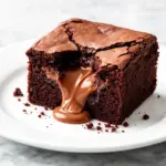 Fudgy Nutella Stuffed Brownies - featured image