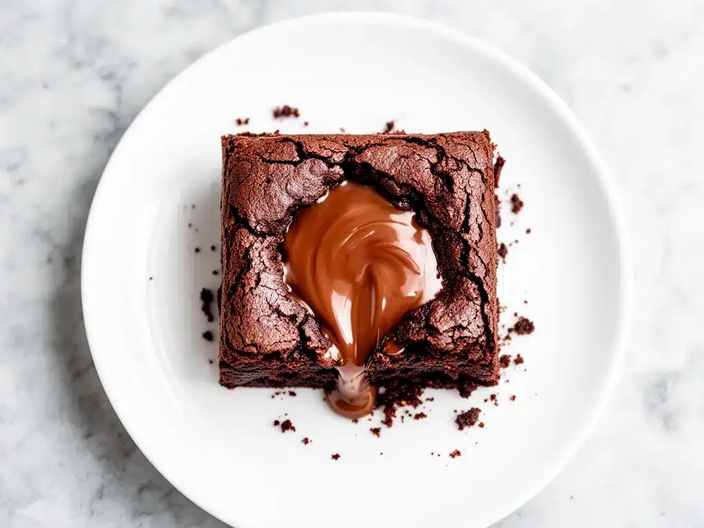 Fudgy Nutella Stuffed Brownies: Best Easy Homemade Dessert 4 Fudgy Nutella Stuffed Brownies preparation steps