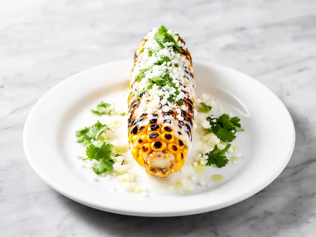 grilled Mexican street corn - featured image