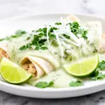 Hatch Green Chili Chicken Enchiladas - featured image