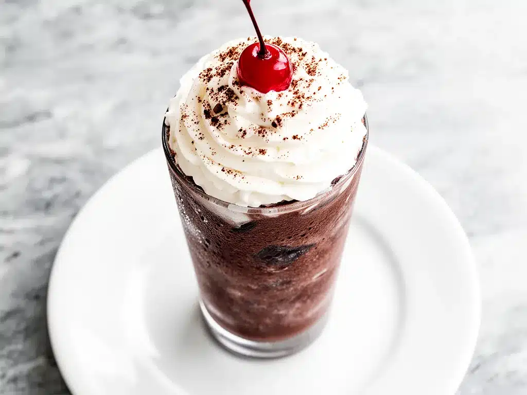 Homemade Frozen Hot Chocolate: 5-Minute Easy Drink 4 homemade frozen hot chocolate preparation steps
