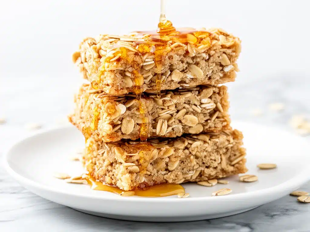 homemade soft granola bars - featured image