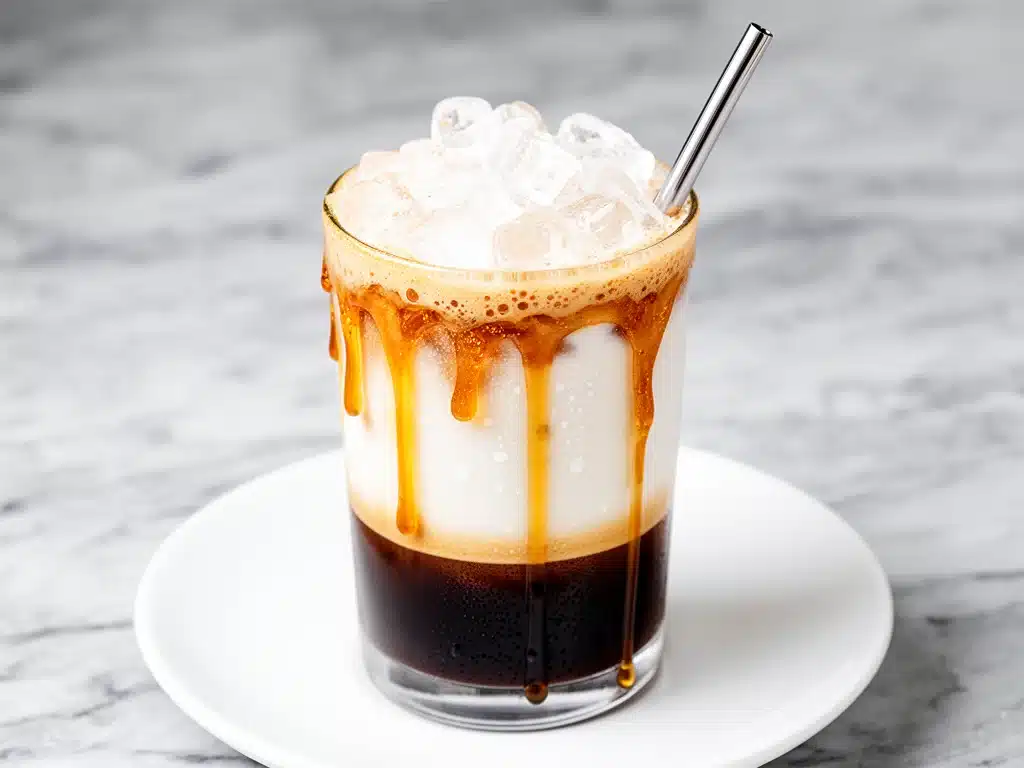 iced brown sugar oat milk shaken espresso - featured image