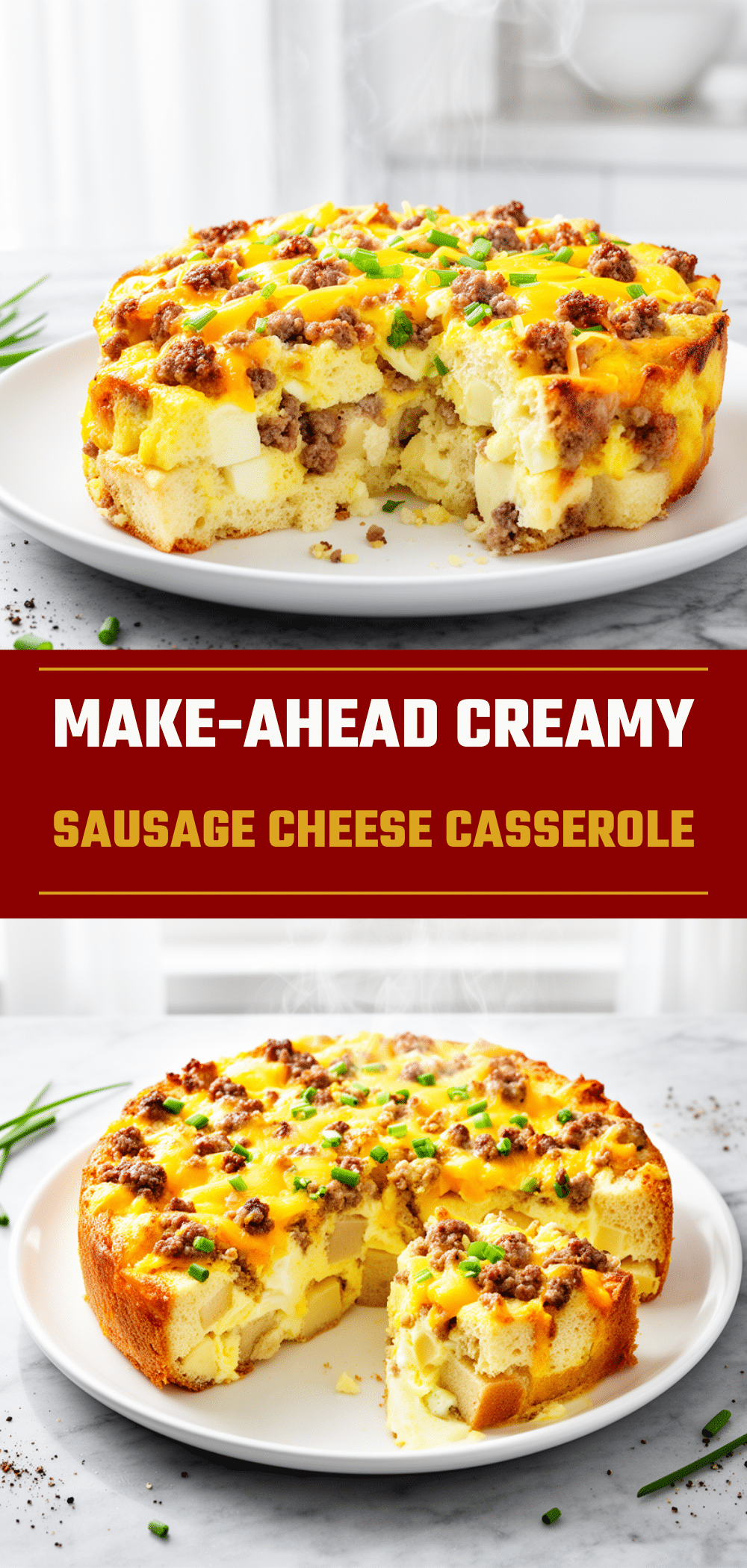 Make-Ahead Sausage Breakfast Casserole: Best Easy Overnight Recipe 5 Make-Ahead Sausage Breakfast Casserole recipe