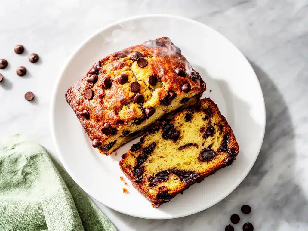 Moist Banana Bread with Chocolate Chips: 5 Easy Weekend Baking Ideas 4 moist banana bread with chocolate chips preparation steps