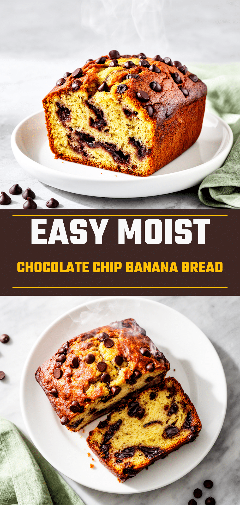 Moist Banana Bread with Chocolate Chips: 5 Easy Weekend Baking Ideas 5 moist banana bread with chocolate chips recipe