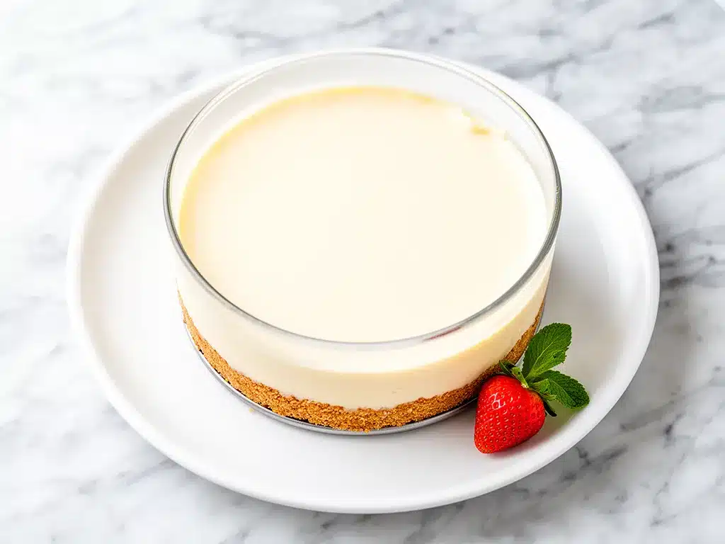 No-Bake Cheesecake: The Easiest Dessert Recipe 4 no-bake cheesecake preparation steps