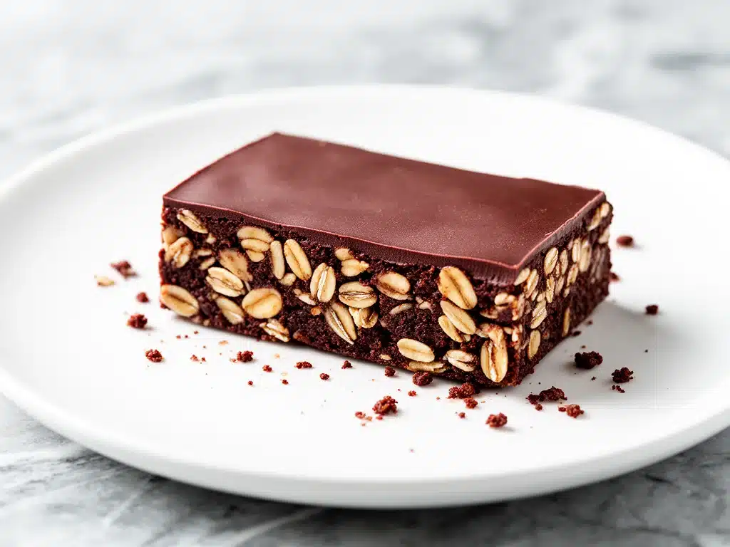 No-Bake Chocolate Oat Lunchbox Bars - featured image
