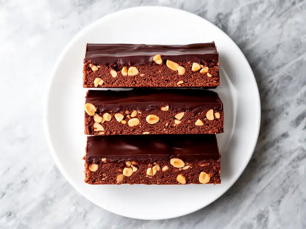 No-Bake Chocolate Peanut Butter Bars: 3 Ingredients 4 no-bake chocolate peanut butter bars preparation steps