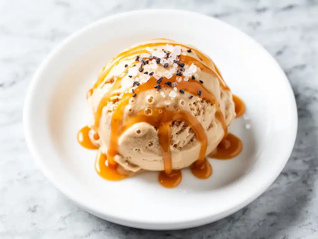 No-Churn Salted Caramel Ice Cream: Best Easy Recipe 4 No-Churn Salted Caramel Ice Cream preparation steps