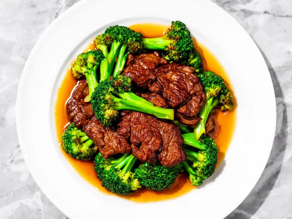 Restaurant-Style Beef and Broccoli Stir-Fry 4 Restaurant-Style Beef and Broccoli Stir-Fry preparation steps