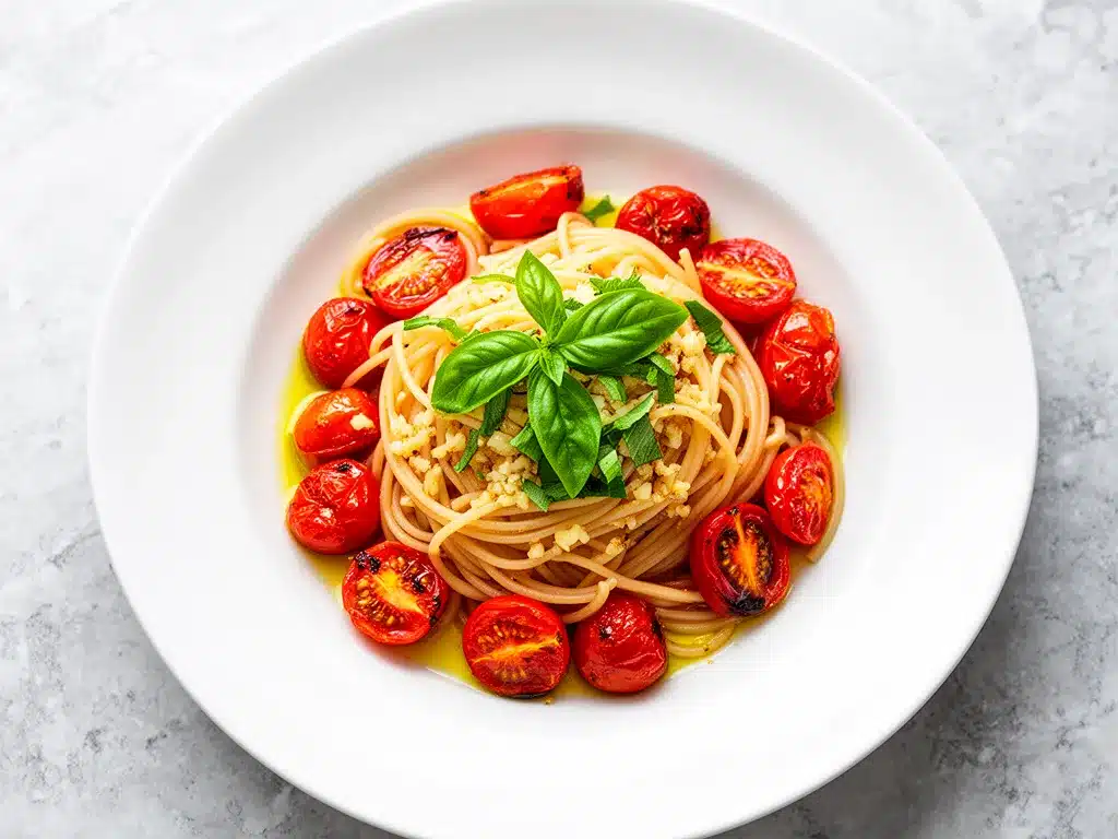 Roasted Cherry Tomato Pasta: Easy 20-Minute Weeknight Dinner 4 Roasted Cherry Tomato Pasta preparation steps