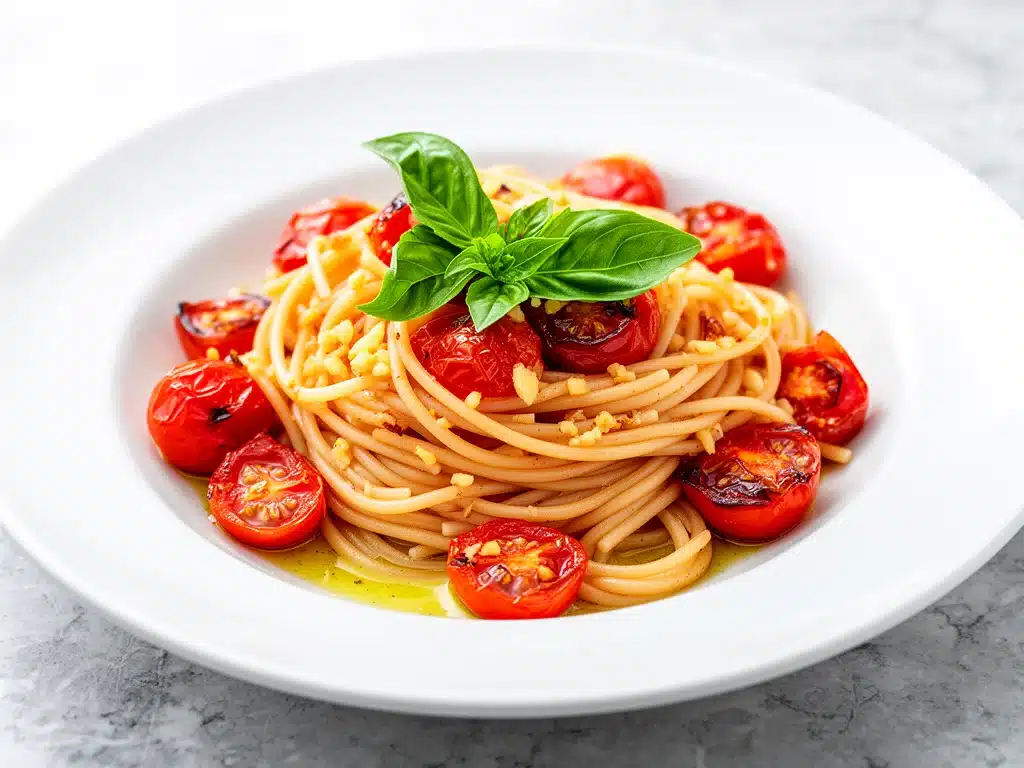 Roasted Cherry Tomato Pasta - featured image