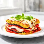 roasted eggplant parmesan - featured image
