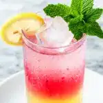 sparkling raspberry lemonade - featured image