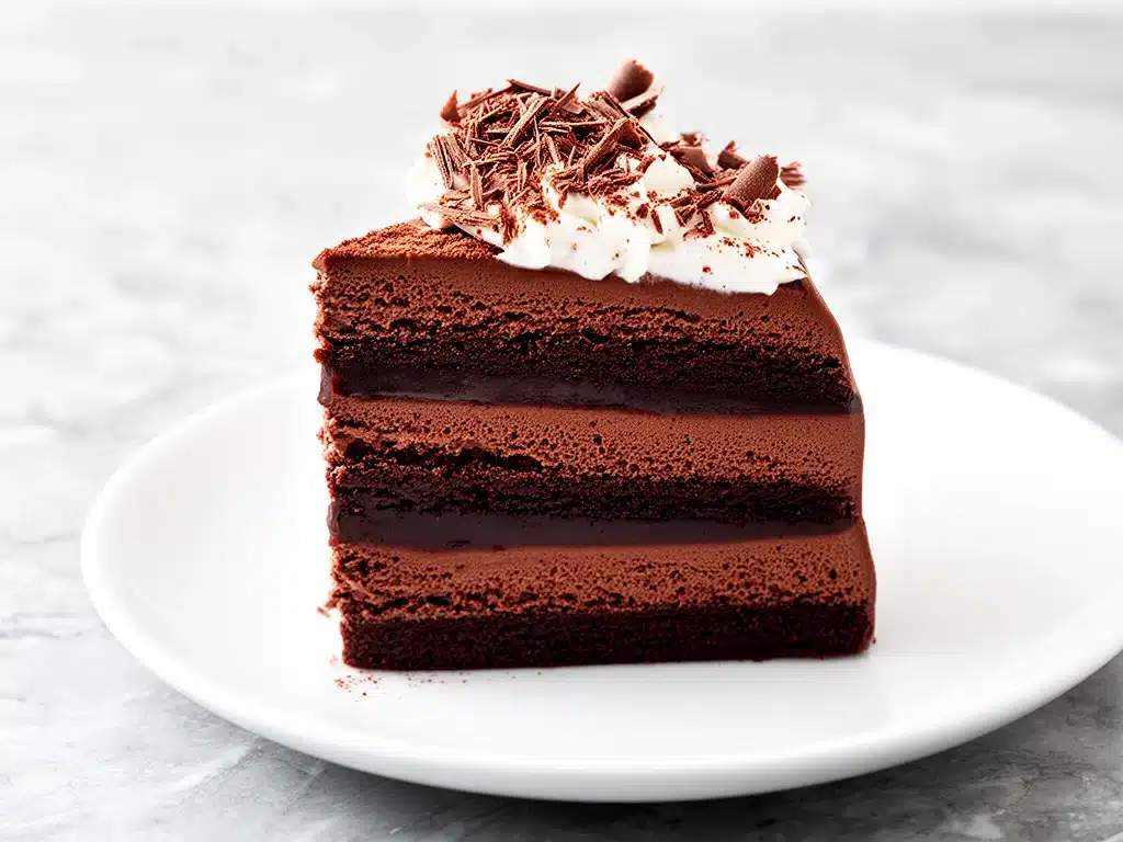 Triple Chocolate Mousse Cake - featured image