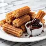 Air Fryer Cinnamon Sugar Churro Bites - featured image