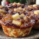 apple cinnamon baked oatmeal cups - featured image
