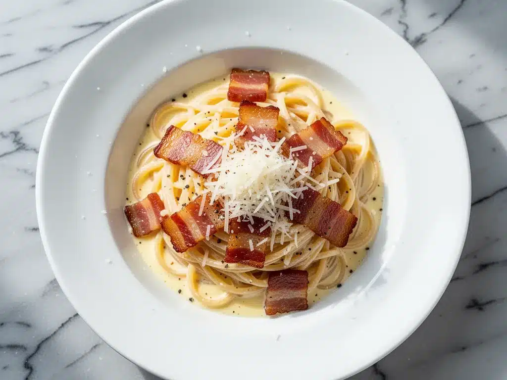 Authentic Italian Carbonara: Best 4-Ingredient Pasta 4 authentic Italian carbonara preparation steps