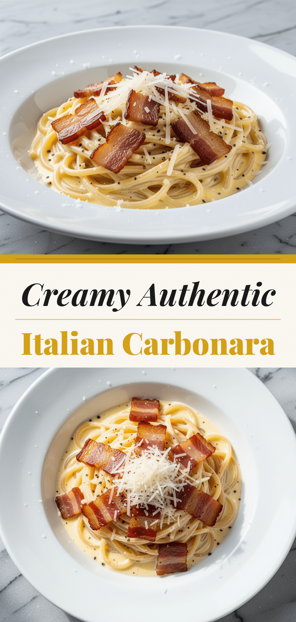 Authentic Italian Carbonara: Best 4-Ingredient Pasta 5 authentic Italian carbonara recipe
