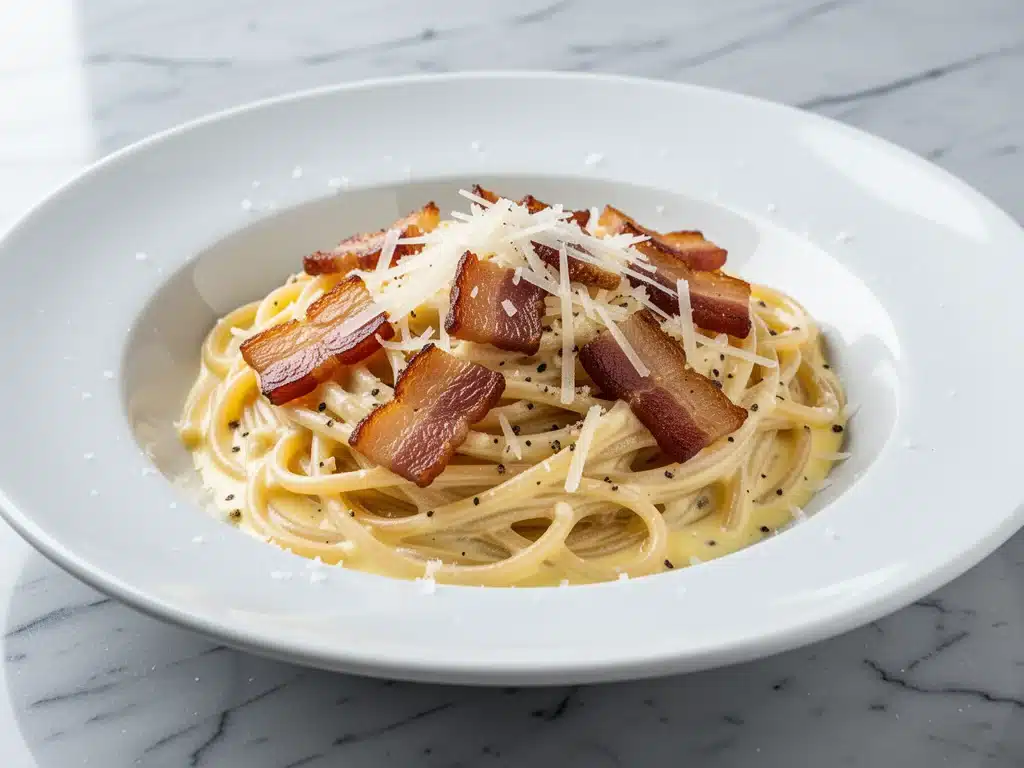 authentic Italian carbonara - featured image