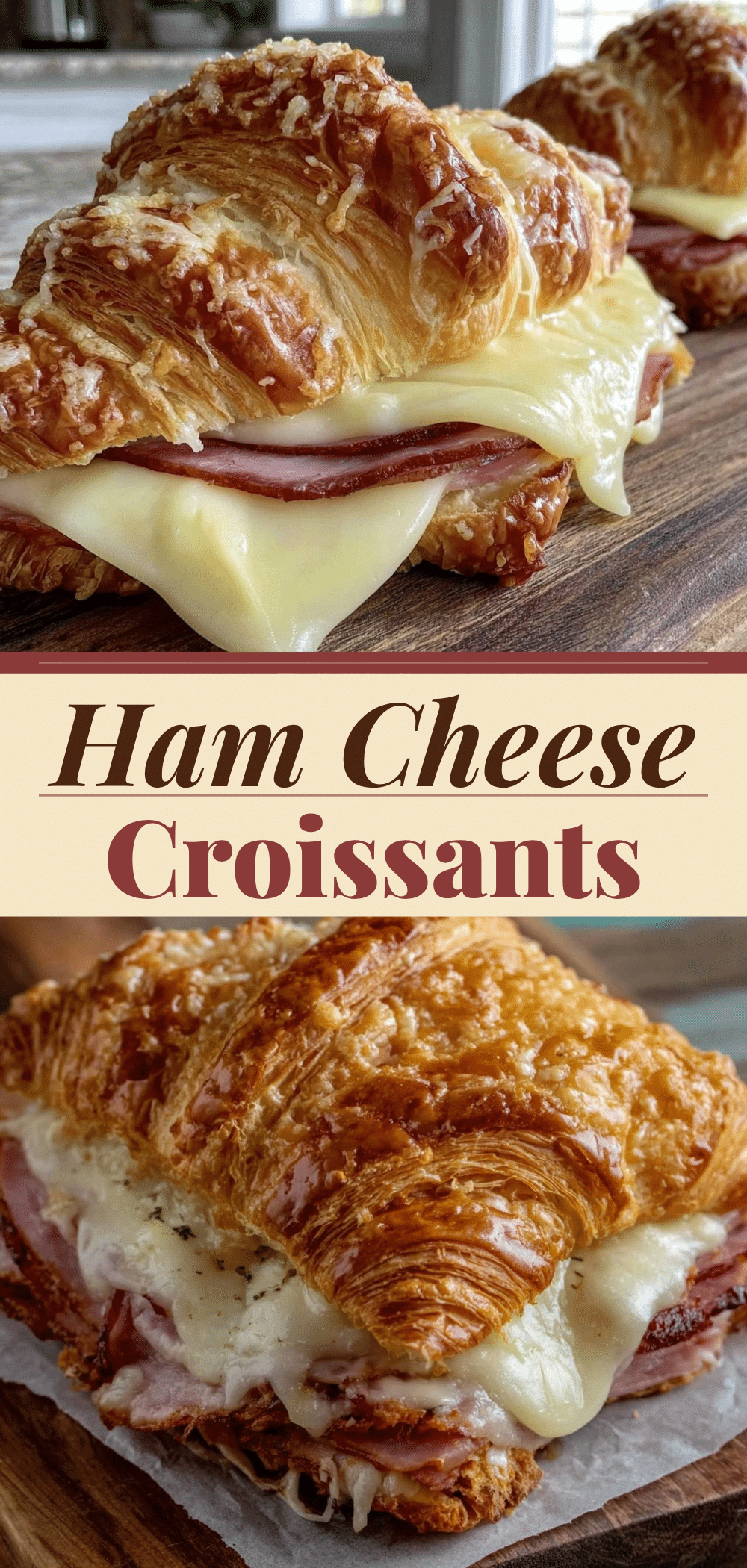 Back to School Ham and Cheese Croissant Sandwiches: Easy 5pm Dinner 5 Back to School Ham and Cheese Croissant Sandwiches recipe
