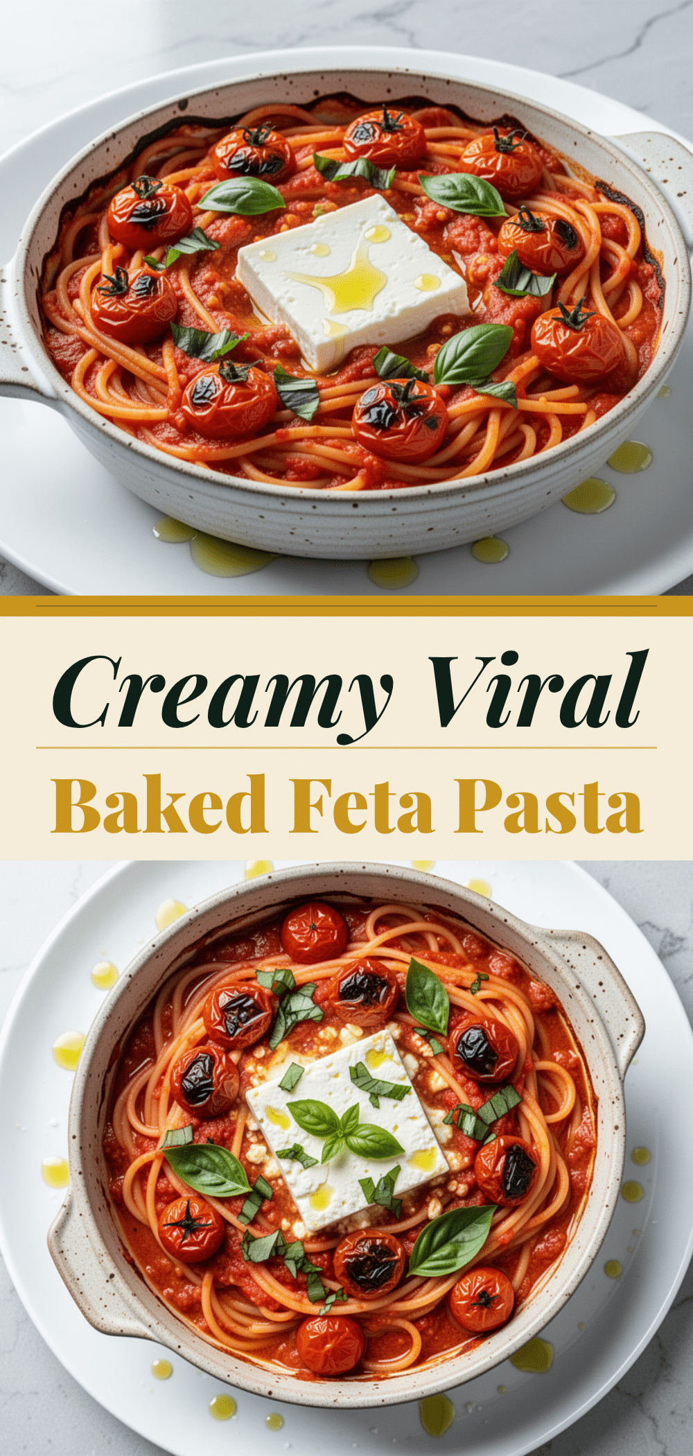 Viral Baked Feta Pasta: 5-Min Easy Dinner 5 baked feta pasta recipe